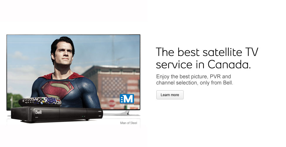 HD receivers Satellite TV receivers Bell Canada