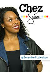 Ensemble à la maison avec : Sabine
