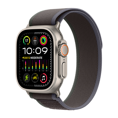 Apple Watch Ultra 2 Titanium case Trail Loop S M
