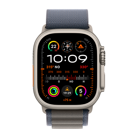 Voir l’image numéro 1 de Apple Watch Ultra 2 - Titanium case