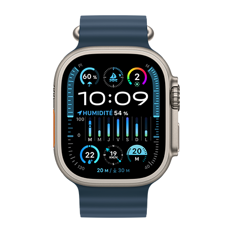 Voir l’image numéro 1 de Apple Watch Ultra 2 - Titanium case