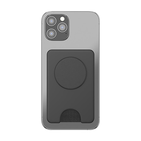 PopSockets PopWallet+ for MagSafe (Black)