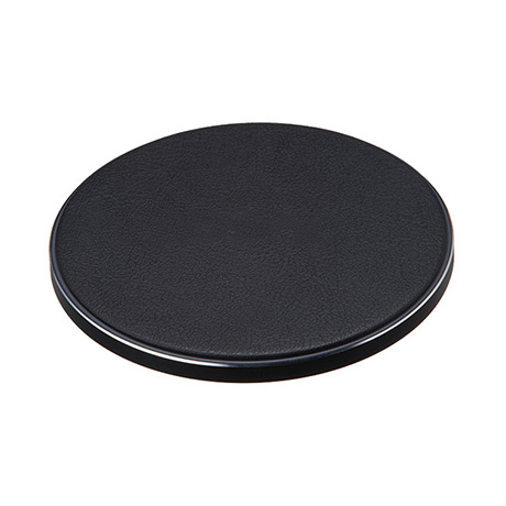 Image numéro 1 de Tapis de recharge sans fil 10 W – Vital (cuir noir)