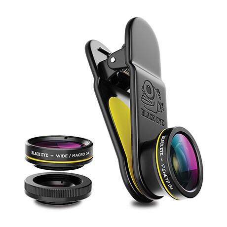 Black Eye G4 lens 3-pack (black)