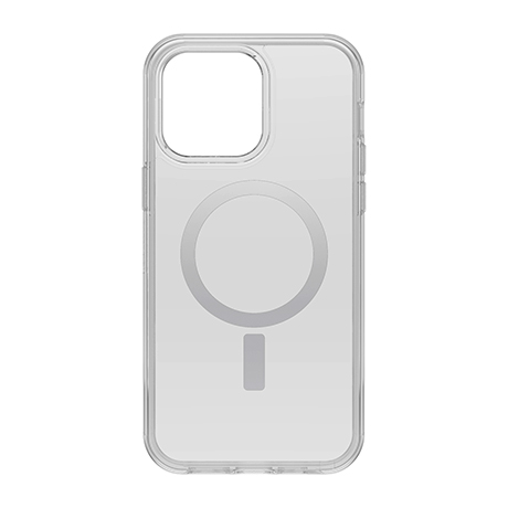 View image 1 of OtterBox Symmetry Plus case (clear) for iPhone 14 Pro Max