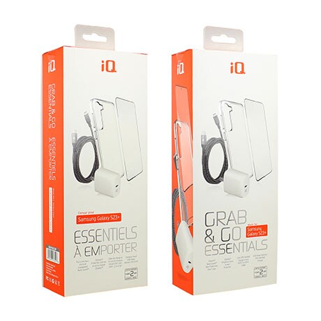 Trousse d’accessoires essentiels Qi pour le Samsung Galaxy S23+