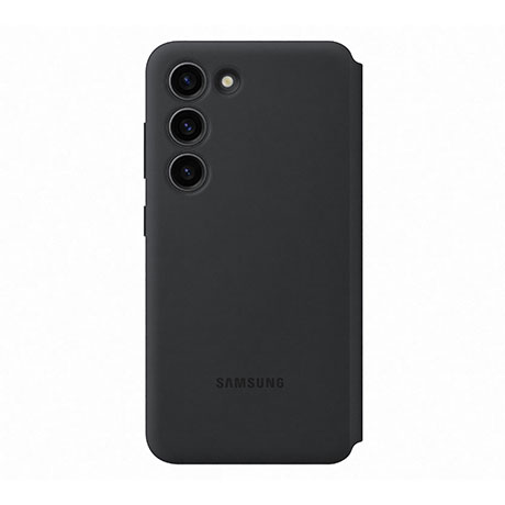 Étui portefeuille Smart View de Samsung (noir) pour Samsung Galaxy S23
