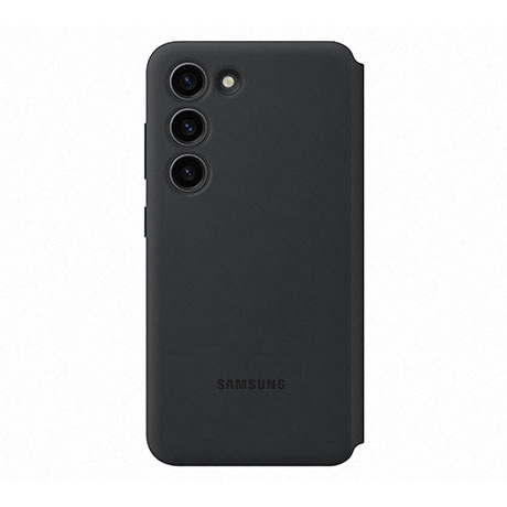 Étui portefeuille Smart View de Samsung (noir) pour Samsung Galaxy S23