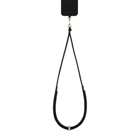 iDeal of Sweden cord phone strap (black)