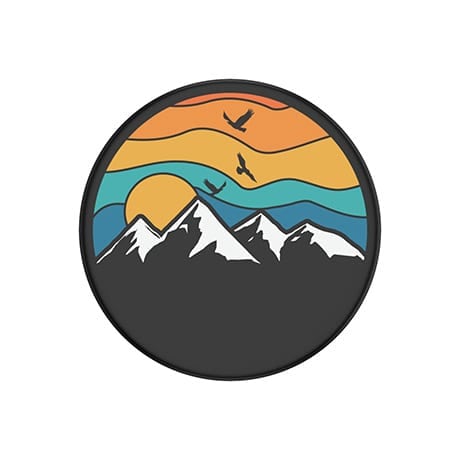 PopGrip de PopSockets (montagnes)