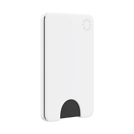 Porte-cartes PopWallet de PopSockets pour MagSafe (blanc)