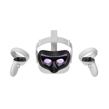 Image 2 of Meta Quest 2 VR headset (128 GB, light grey)