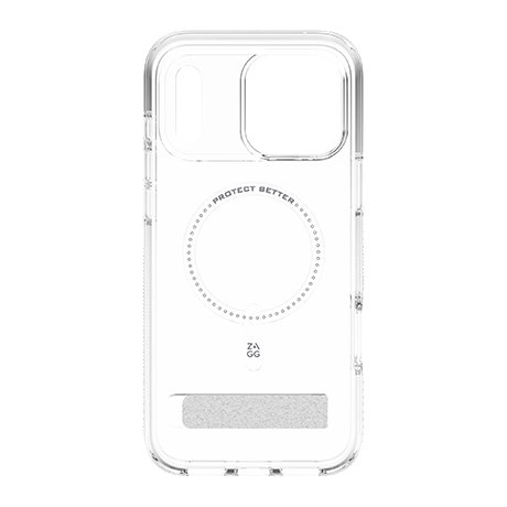 Image 1 of ZAGG Crystal Palace Snap case with kickstand (clear) for iPhone 17 Pro Max