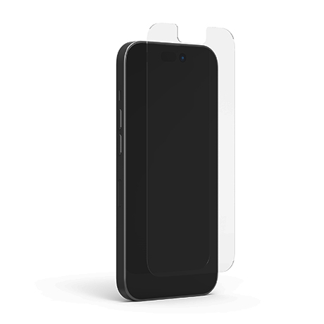 Protecteur d'écran antimicrobien HD de PureGear en verre trempé pour iPhone 14 Pro