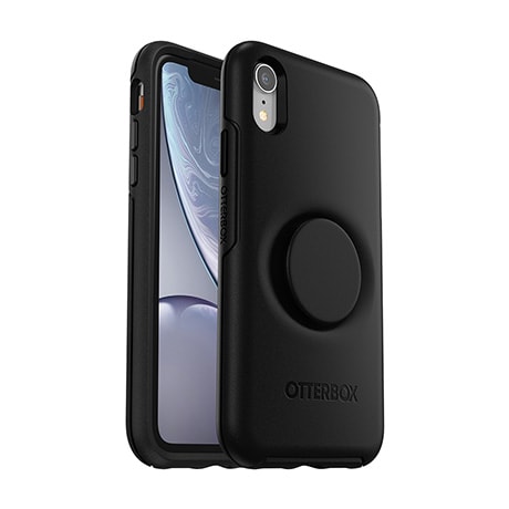 Image 3 of Otter + Pop Symmetry case (black) for iPhone XR