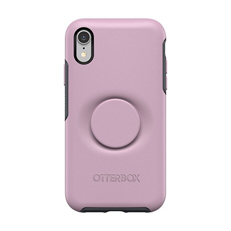 Image numéro 1 de Étui Otter + Pop Symmetry pour iPhone XR (mauve/gris)