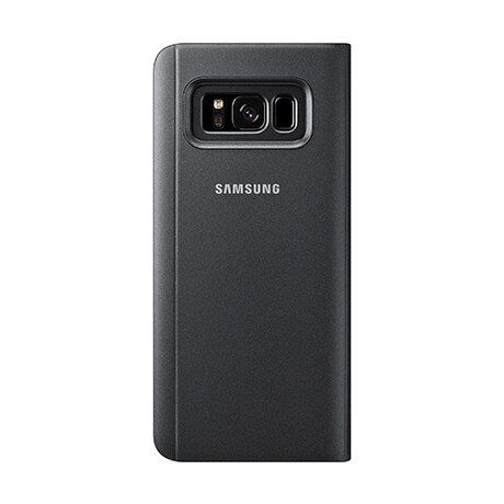 Samsung Clear View Standing Cover Black Samsung Galaxy S8 Bell Samsung Clear View Standing Cover Black Samsung Galaxy S8 Bell