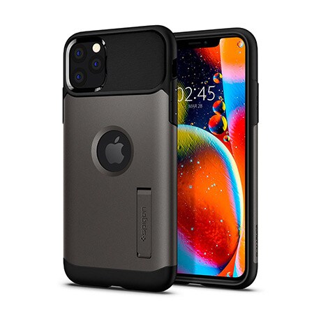 Image 3 of Spigen Slim Armor case (grey) for iPhone 11 Pro