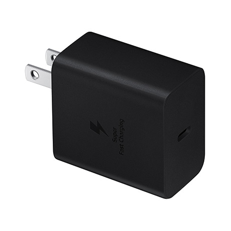 Chargeur mural à port USB-C de 45 W de Samsung avec câble