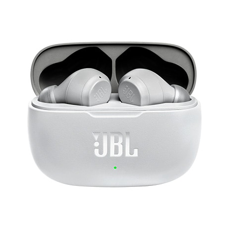 Image 1 of JBL Vibe 200 true wireless earbuds (white)