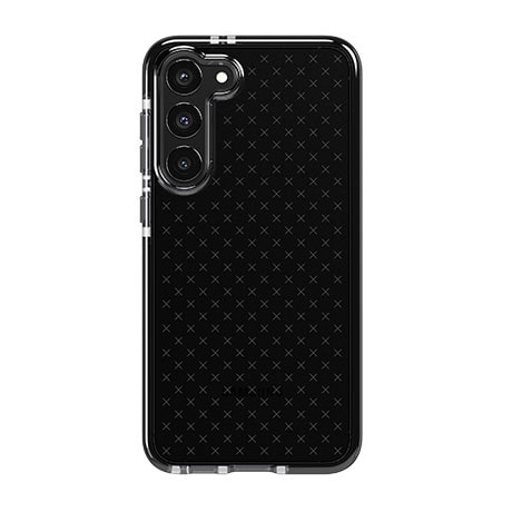 Étui Evo Check de Tech21 (fumée/noir) pour Samsung Galaxy S23+