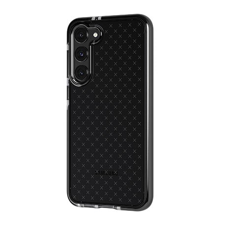 Image 2 of Tech21 Evo Check case (smokey black) for Samsung Galaxy S23+