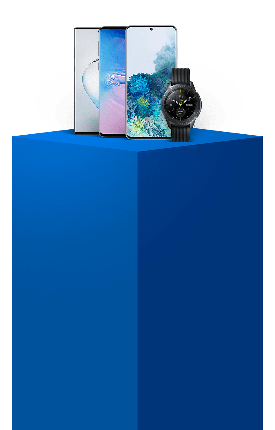 Save $240 on a Samsung smartwatch1 when you buy select Samsung phones.2