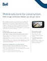 Solutions pour le secteur de la construction