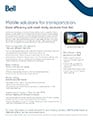 Solutions pour le secteur du transport